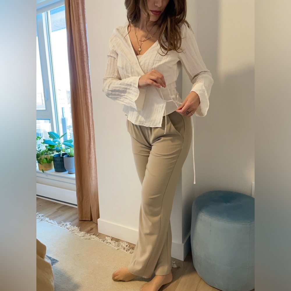 Wrap-over top